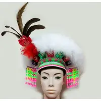 在飛比找蝦皮購物優惠-【非織不可】原住民服飾 阿美族頭飾 公主帽 B款