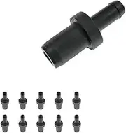 Vexilon 1/10 Pcs Positive Crankcase Ventilation Exhaust Valve, for Civic, for Ferio, for Domani, for Edix Insight Integra 17130-P07-G01 Car Pcv Valve(Black 10 Pcs)