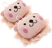 Beatifufu for Shower Gentle Skin Exfoliating Bath Sponge Bath Shower Pouf Body Scrubber