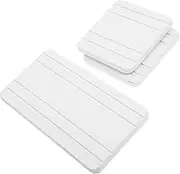 MAGICLULU 3PCS Fast Drying Stone Tray Absorbing Kitchen Counter Mat for Soap and Toiletries Versatile Drying for Bathroom Kitchen Surfaces