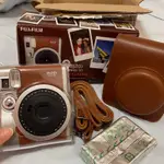 適用於 INSTAX富士相機包MINI90保護套殼相紙包自拍鏡配件