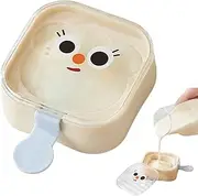 Homemade Ice Pop Molds,Ice Cream Maker with Lid | Cute Easy Release Mould for Kitchen Household Commercial, Dishwasher Safe