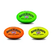 Sherrin AFL Super Soft Football - Assorted