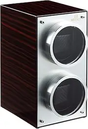 [MOZSLY] Double Watch Winder for Automatic Watches Slef Winding Box with Quiet Motor 12 Rotation Mode Setting Piano Painting
