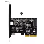 New PCIE to Type-C USB 3.2 Gen Expansion Card Accessories PCI-Express 4X 20Gbps