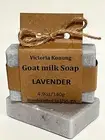 VK Handmade soap Goat's milk soap LAVENDER soap Sensitive skin soap Great Gift