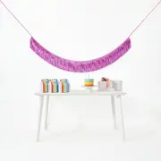 Pink Tassel Fringe Garland