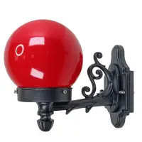 在飛比找momo購物網優惠-【彩渝】150MM PMMA 壁燈(戶外球形壁燈 球形燈罩 