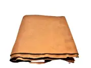 Vintage Mervyn’s Caress Brown Thermal Blanket Full Size 80 X 90”