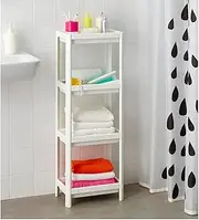Bathroom Shower Shelving/Corner Shelves Bathroom Shelving, Kitchen Bathroom Storage 4 Tiers Shower Shelves, Storage Shelf for Kitchen, Bathroom, Bedroom