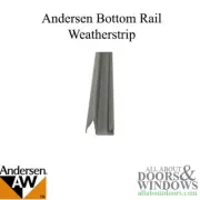 Andersen Window Weatherstrip Bottom Rail Weatherstrip For Casement Windows
