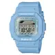 【CASIO】Baby-G G-LIDE系列 復古衝浪板粉藍色電子女錶 潮汐數位顯示 BLX-560-2 台灣公司貨