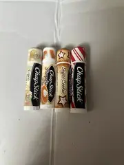 4 Chapstick Cake Batter Pumpkin Pie Sugar Cookie Candy Cane Lot