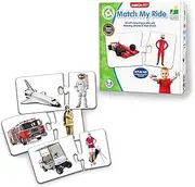 The Learning Journey: Match It! - Match My Ride - Memory Games for Kids 3 and Up - Award Winning Toys