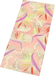 2SP-BOP-PNK [Dry Hawaiian Face Towel] [Bird of Paradise Pink] 15.7 x 35.4 inches (40 x 90 cm), Photocatalyst Microfiber, Asuka Towel, Antibacterial, Deodorizing Towel