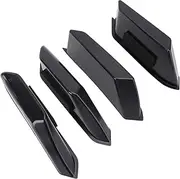 Car Door Side Storage Box Black Plastic Durable Door Slot Pockets Organizer Tray Replacement for Bronco 2021 2024 4 Door ABS Material 4pcs