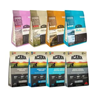 ACANA 愛肯拿 無穀犬糧｜WDJ推薦天然糧 無穀配方∣1KG∣2KG∣原廠包裝全系列 狗糧