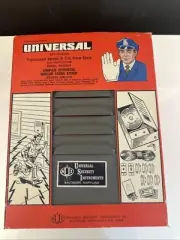 USI Burglar Fire Alarm New in Box NOS Closed Circuit Panic Switch Bell Vtg USA