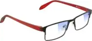 Glassy Strike Premium Plus Blue Light Blocking Glasses Gaming Computer Crimson