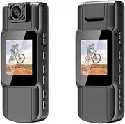 Waillynice 4K 1080P HD WiFi Mini Camera, Handheld Back Clip Portable Camera with IR Night Vision, Smart Law Enforcement Camera and Car Recorder for Security and Outdoor Use (1080P NO WiFi,Add 64GB)