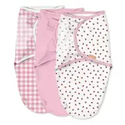 SwaddleMe by Ingenuity Original Swaddle - Size Small/Medium, 0-3 Months, 3-Pack