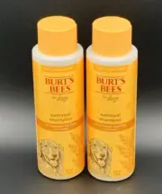 2 Bottles Burt's Bees Dogs Oatmeal Shampoo with Colloidal Oat Flour Honey 16 Oz