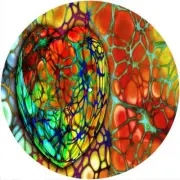 Slipmat Slip Mat Pad Felt for any 12" Turntable LP DJ Record Player CELLS HEART