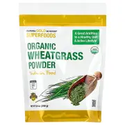 California Gold Nutrition, Superfoods, Organic Wheat Grass Powder, 8.5 oz (240 g)