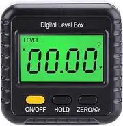 LCD Backlight Digital Protractor Inclinometer Angle Test Industrial Gauge