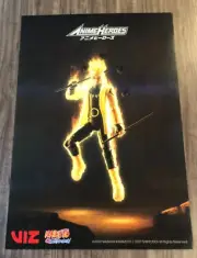 NARUTO SHIPPUDEN Minato Namikaze NYCC Comic Con EXCLUSIVE POSTER Bandai Anime