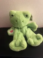 Build A Bear Spring Green Frog - UNSTUFFED - NWT