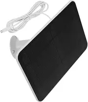 4W Solar Power Charger for Security Cameras Wall Mount Monocrystalline Panel Efficient Household Solar Panel Charger Easy Installation Durable Design