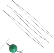 Jewelry Beading Needles: Large Beading Needles For Seed Beads, Large Needle For Beads Jewelry | Sewing And Craft Needles Multipurpose Folding For Beading