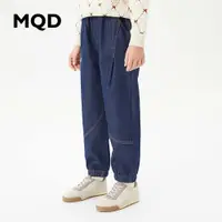 在飛比找ETMall東森購物網優惠-MQD牛仔長褲加絨加厚保暖童裝