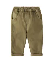 [Donsje] Donsje Baby Olb cotton-blend straight pants M 18-24 green