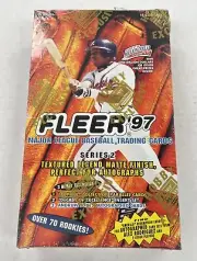 1997 Fleer Series 2 MLB Baseball FACTORY SEALED BOX Find David Ortiz #512 ROOKIE