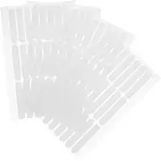 Ipetboom 4Sheets Crystal Adhesive Tape Double Sided Nail Display Strips Clear No Trace Easy Application for Nail Art Projects and Versatile Adhesive