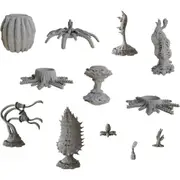 Mantic Games TerrainCrate Xenos Jungle Miniature RPG Tabletop Display Figure Set
