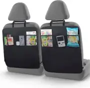 Todays Kids 2-Pack Back Seat Protector for Child Car Seat Kick Mat - Heavy...