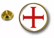 Pins Pin Badge Pin's Metal Flag Templar Knights Templar cross Of Malta r3