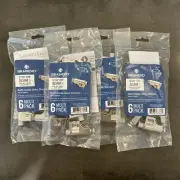 4 Packs BRAINERD Soft-Close Door Damper Hinges - 24 Total - NEW!