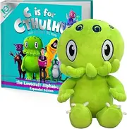 C is for Cthulhu: The Lovecraft Alphabet Book 10th Anniversary Hardcover & Cthulhu Plush Bundle