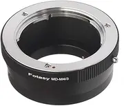 [Fotasy] Minolta MD Rokkor Lens to M43 MFT Adapter, Compatible with Panasonic GM5 G9 GF90 GH5s GH5 II GM5 GX7 GX8 GX9 GX850 G90 G91 G95 G100 Olympus E-M1 E-M5 E-M10 I II III E-PM2 E-PM1 Pen-F E-M1X