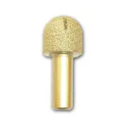 Rounded Brazed Diamond Router Bit 1/2" Shank Medium