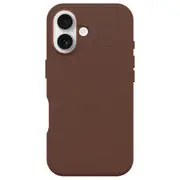 OtterBox Symmetry Cactus Leather MagSafe Case (Suits iPhone 16) - Brown