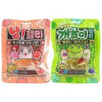 在飛比找蝦皮商城優惠-韓國 SEOJU 貓掌造型軟糖／青蛙造型軟糖(72g) 款式