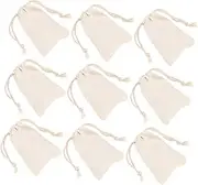 HEALSOPTHY 50pcs Small Drawstring Pouches Gym Backpacking Candy Bags for Organized Storage
