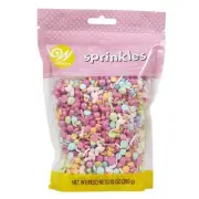 Wilton Pink Flamingo Sprinkles Mix, 10 Oz,1Pkg
