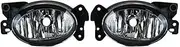 Car Fog Lamp Assembly For Mercedes For Benz W211 W204 E350 E550 2007-2009 Fog Lamp Assembly Front Bumper Anti Fog Light A1698201556 A1698201656 Front Bumper Fog Light(Pair White LED M10)