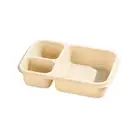 Lightweight Lunch Container Meal Prep Lunch Box 3-compartment Bento for School